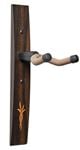 Taylor Bouquet Guitar Hanger Ebony Wood Inlay Front View
